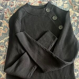Ralph Lauren Black Knit Sweater